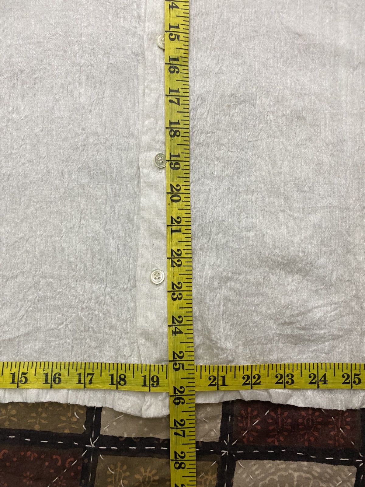 Issey Miyake Plantation Crinkled Cotton Shirt Made in Japan Size US M / EU 48-50 / 2 - 15 Thumbnail