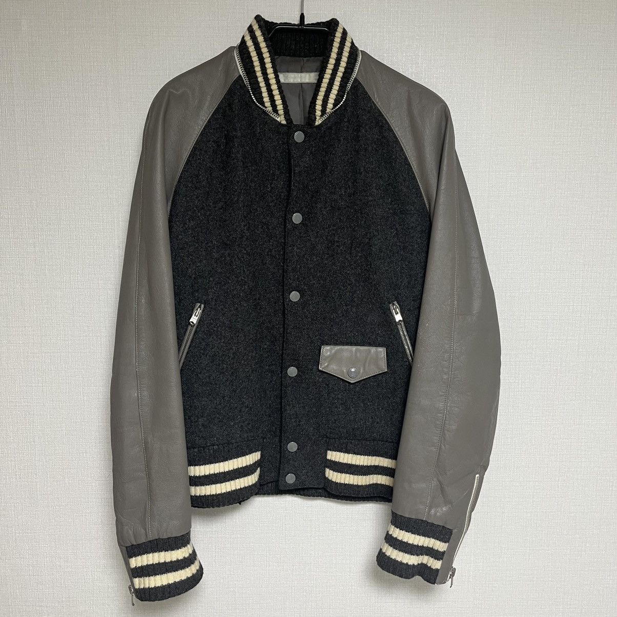Number (N)ine 00AW REDISUN VARSITY JACKET Size US L / EU 52-54 / 3 - 1 Thumbnail
