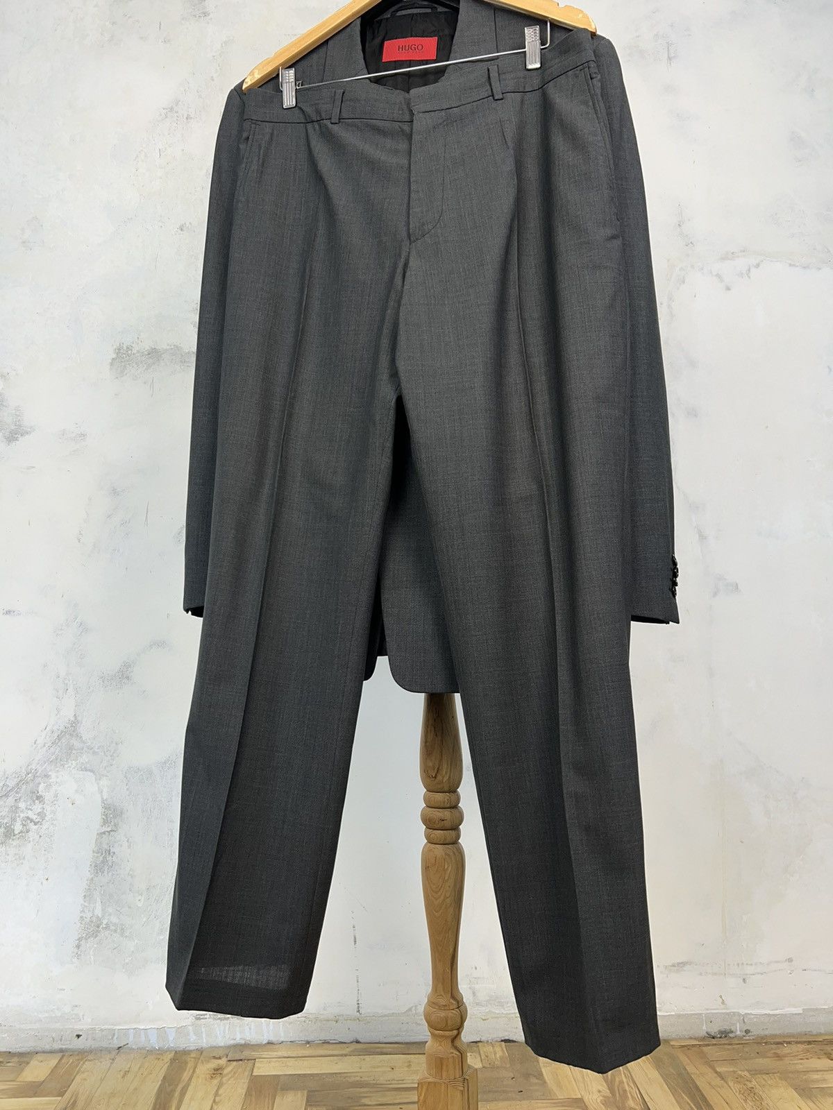 Hugo Boss Vintage Hugo Boss Suit Size 54 L - XL Size 54R - 8 Thumbnail