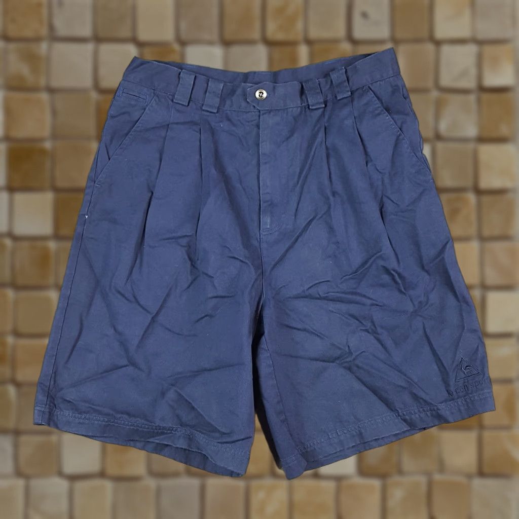 Le Coq Sportif VINTAGE le coq sportif Chino Shorts Shirt? Size US 33 - 1 Thumbnail