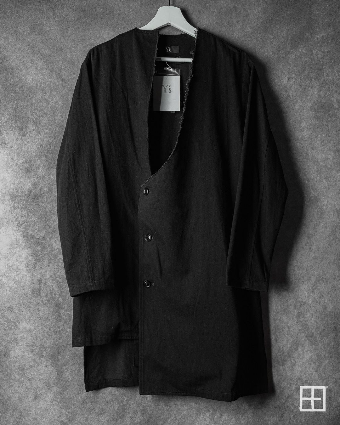 Yohji Yamamoto Yohji Yamamoto Y's SS23 Runway Asymmetric Cutout Jacket Size US M / EU 48-50 / 2 - 1 Thumbnail