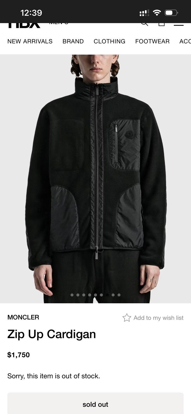 Moncler Moncler Reversible Fleece Zip Up Cardigan Jacket Size Medium Size US M / EU 48-50 / 2 - 20 Thumbnail
