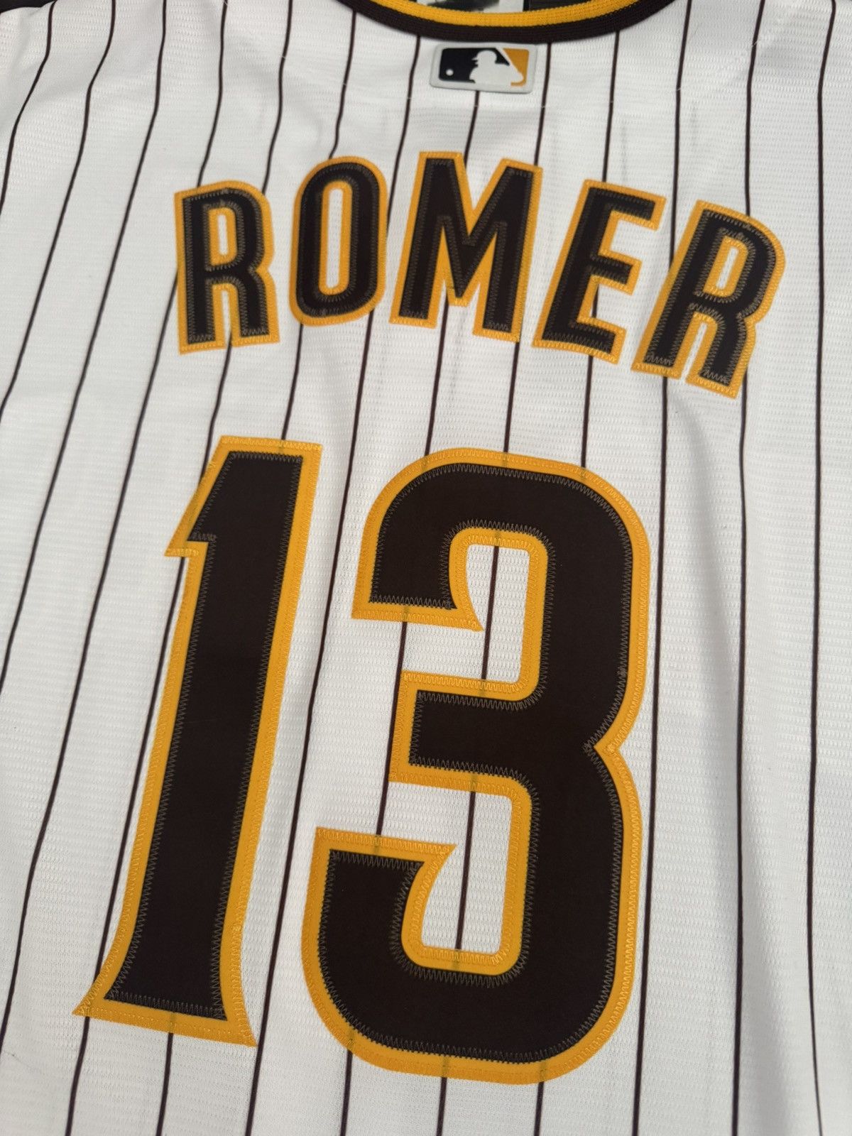 Nike Nike San Diego Padres ROMER #13 MLB Stitched Stripe Jersey Size US XXL / EU 58 / 5 - 9 Thumbnail