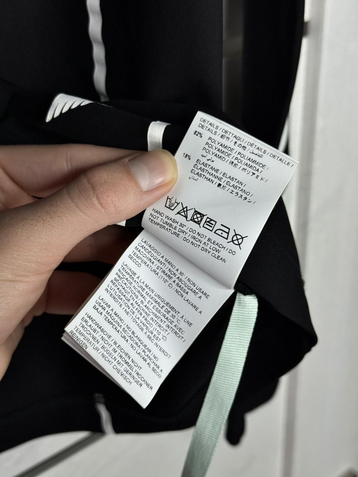 Off-White OFF-WHITE Diagonal Print Long-Sleeve Top T-Shirt Arrows Logo Size S / US 4 / IT 40 - 8 Thumbnail