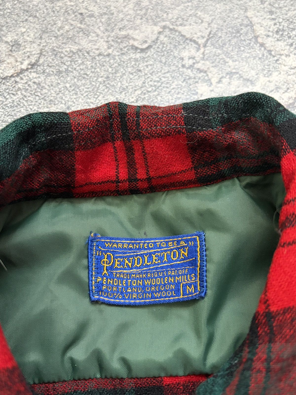Pendleton Vintage 60s Pendleton Board Shirt Wool Flannel Plaid USA M Size US M / EU 48-50 / 2 - 3 Thumbnail