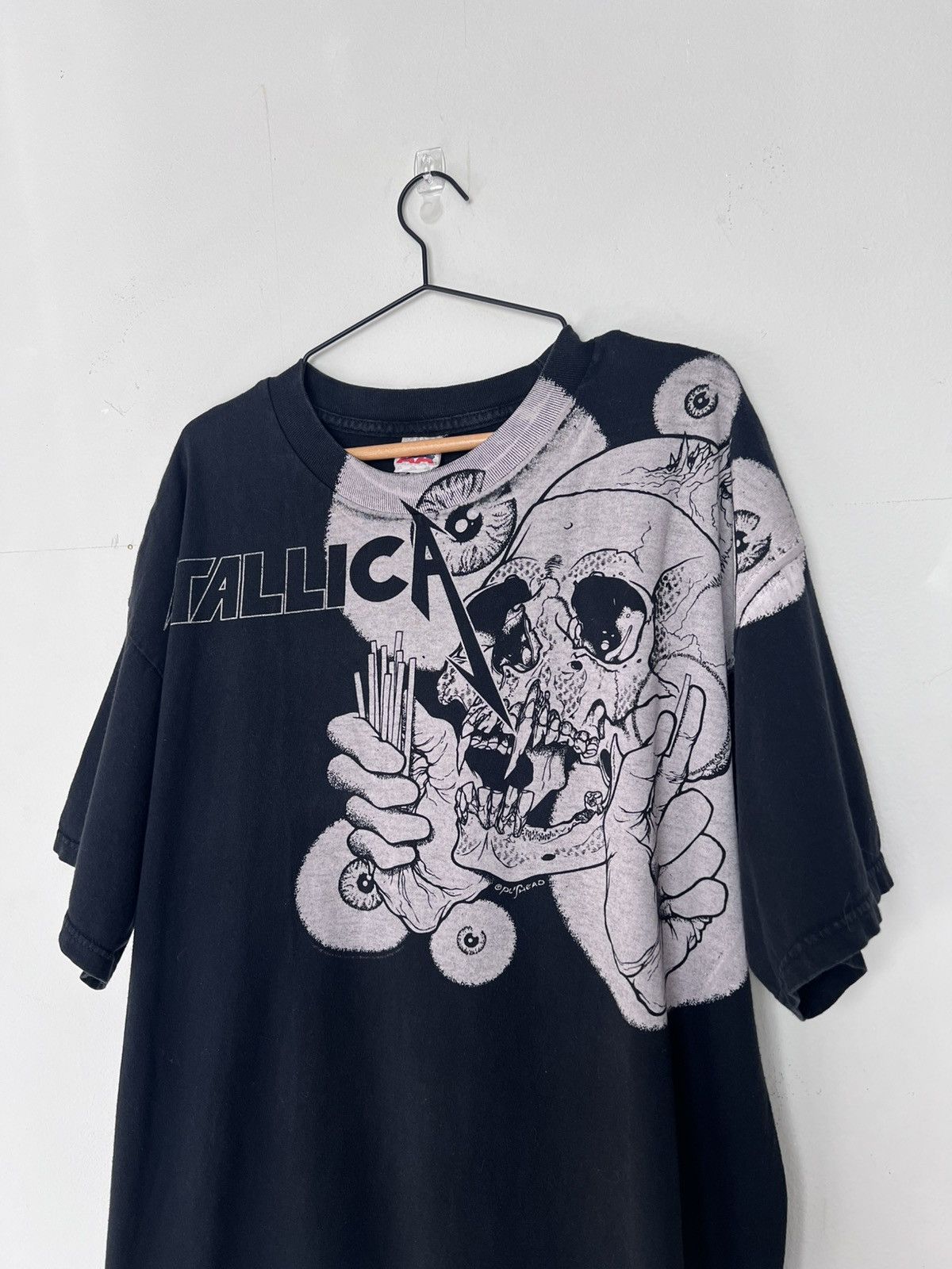 AAA Metallica Pushead All-Over Print Tee — XL — Vintage AAA Size US XL / EU 56 / 4 - 3 Thumbnail