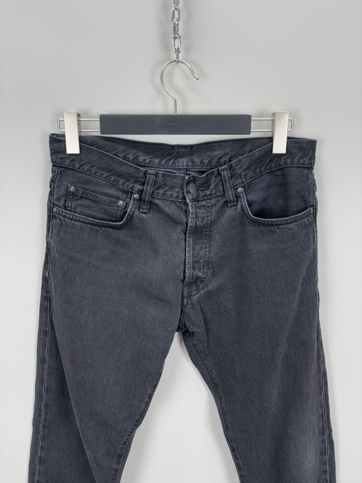 Carhartt Mens jeans Carhartt Size 31x32 Color Black Size US 31 - 3 Thumbnail