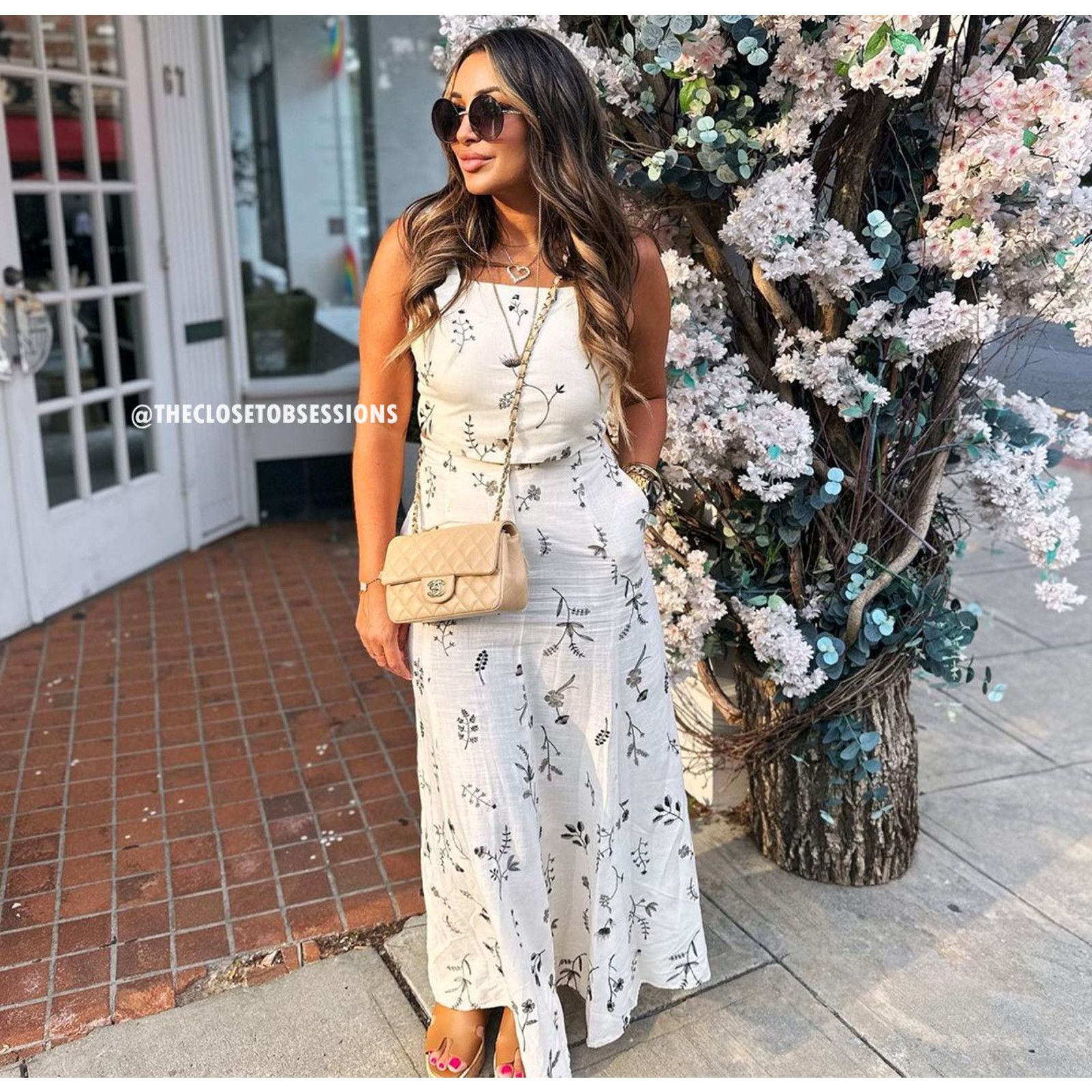 Zara ZARA BLOGGER FAVE! Co-Ord Set Tied Crop Top + Maxi Skirt NWT Size L / US 10 / IT 46 - 15 Thumbnail