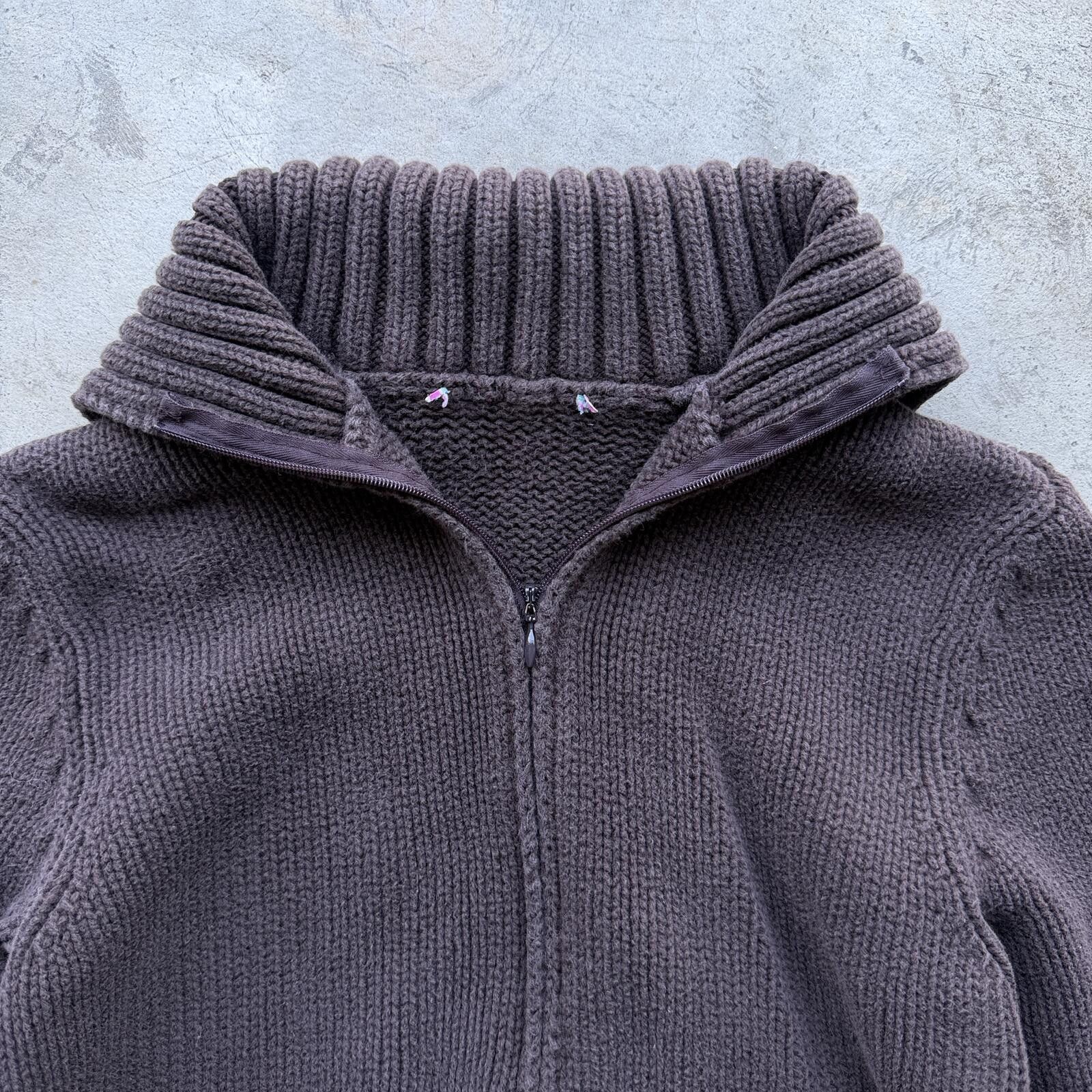 Polo Ralph Lauren VTG 90s Polo Ralph Lauren Jeans Knit Quarter 1/4 Zip Sweater Size S / US 4 / IT 40 - 3 Thumbnail