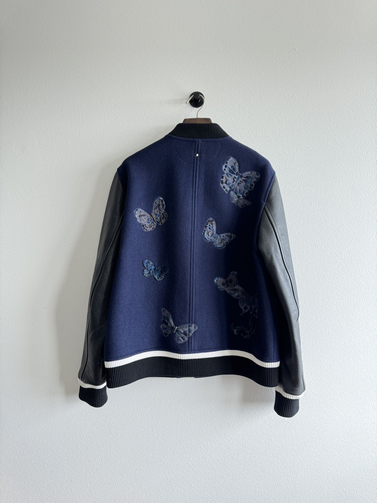Valentino Valentino Varsity Wool Leather Jaclet IT 52 Size US L / EU 52-54 / 3 - 12 Thumbnail