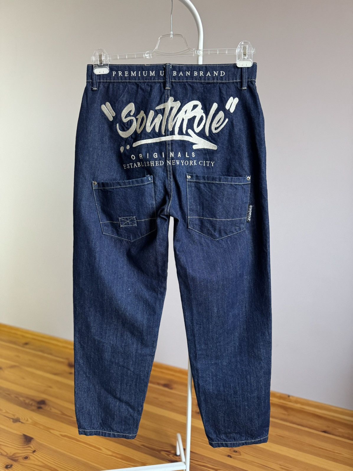 Southpole Crazy Vintage Y2K Baggy Southpole Jeans Skater Opium USA Size US 32 / EU 48 - 5 Thumbnail