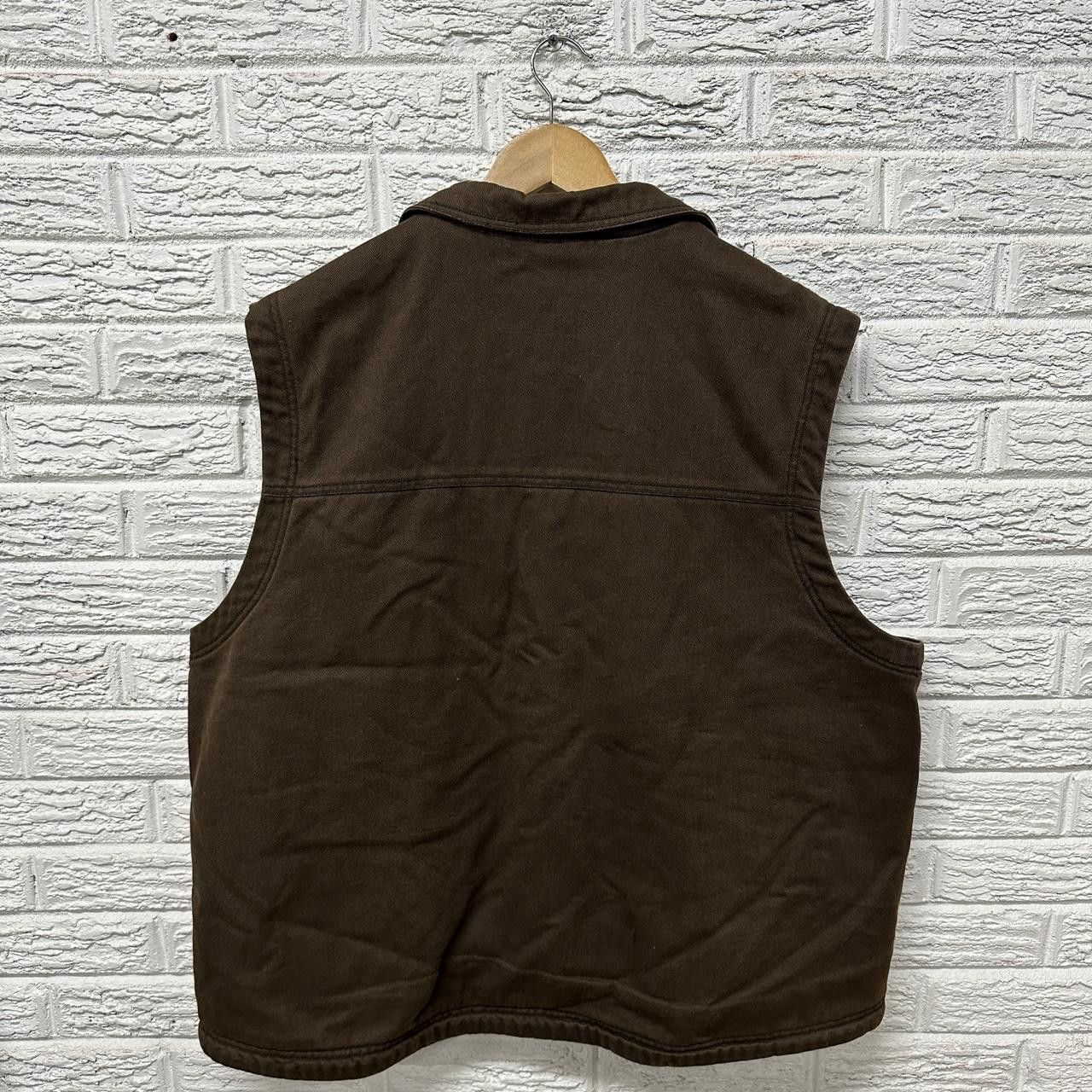 Woolrich Woolen Mills Woolrich Dorrington Brown Canvas Shell Fleece Blanket Lined Size US XL / EU 56 / 4 - 3 Thumbnail
