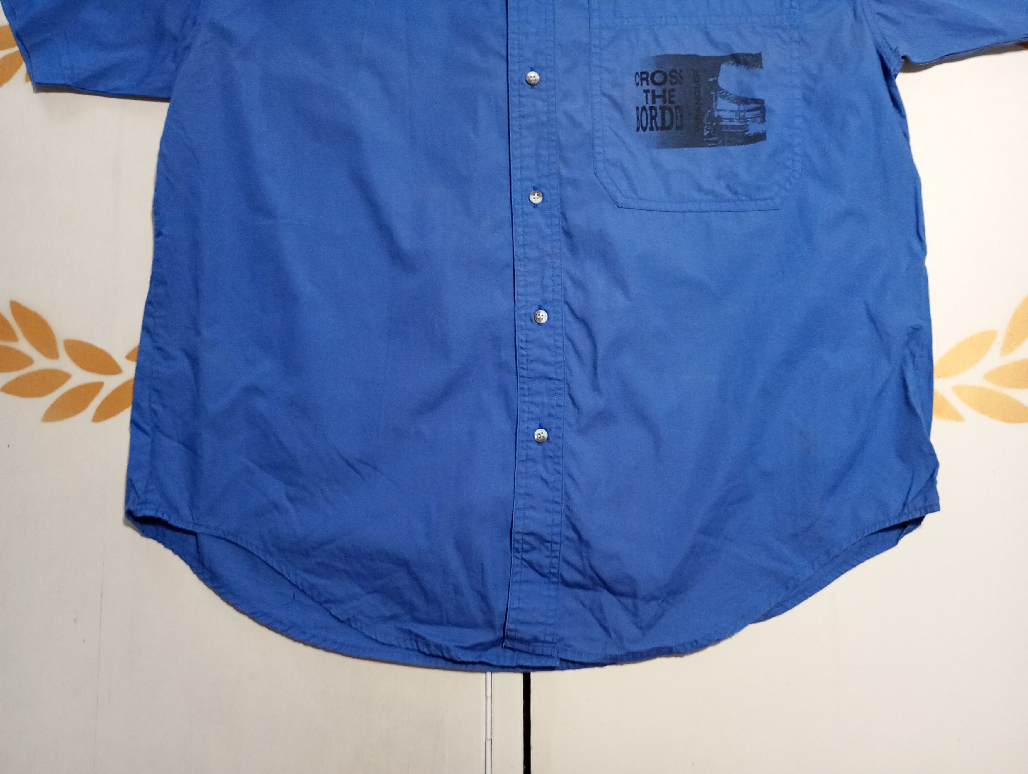 Wrangler Wrangler Cross The Border Short Sleeve Shirt 80's Size US M / EU 48-50 / 2 - 4 Thumbnail