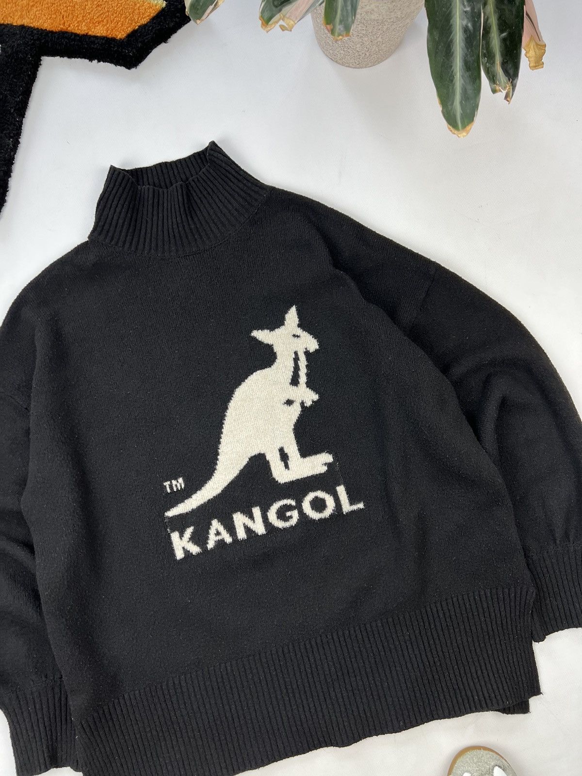 Japanese Brand × Kangol Sweater Kangol /Big Logo Size S / US 4 / IT 40 - 8 Thumbnail