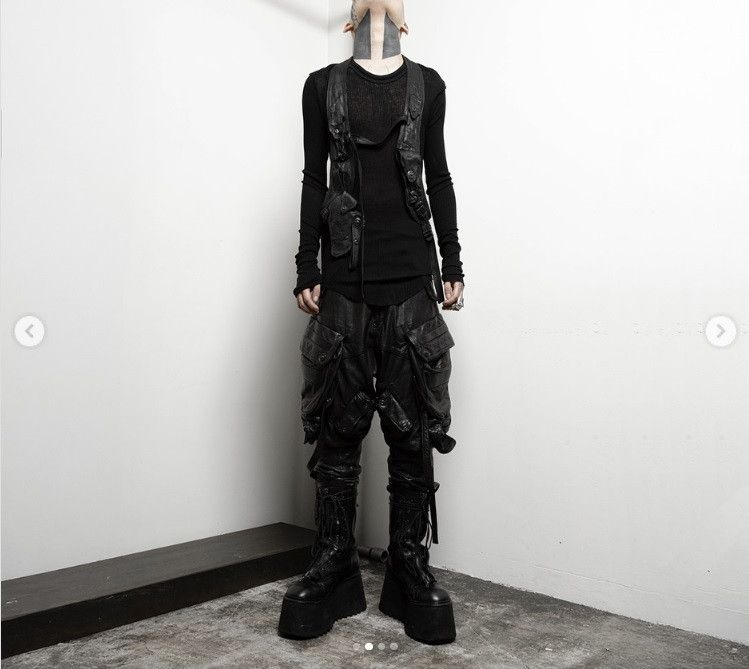 Julius Julius Gasmask Leather pants 3size Size US 32 / EU 48 - 2 Thumbnail