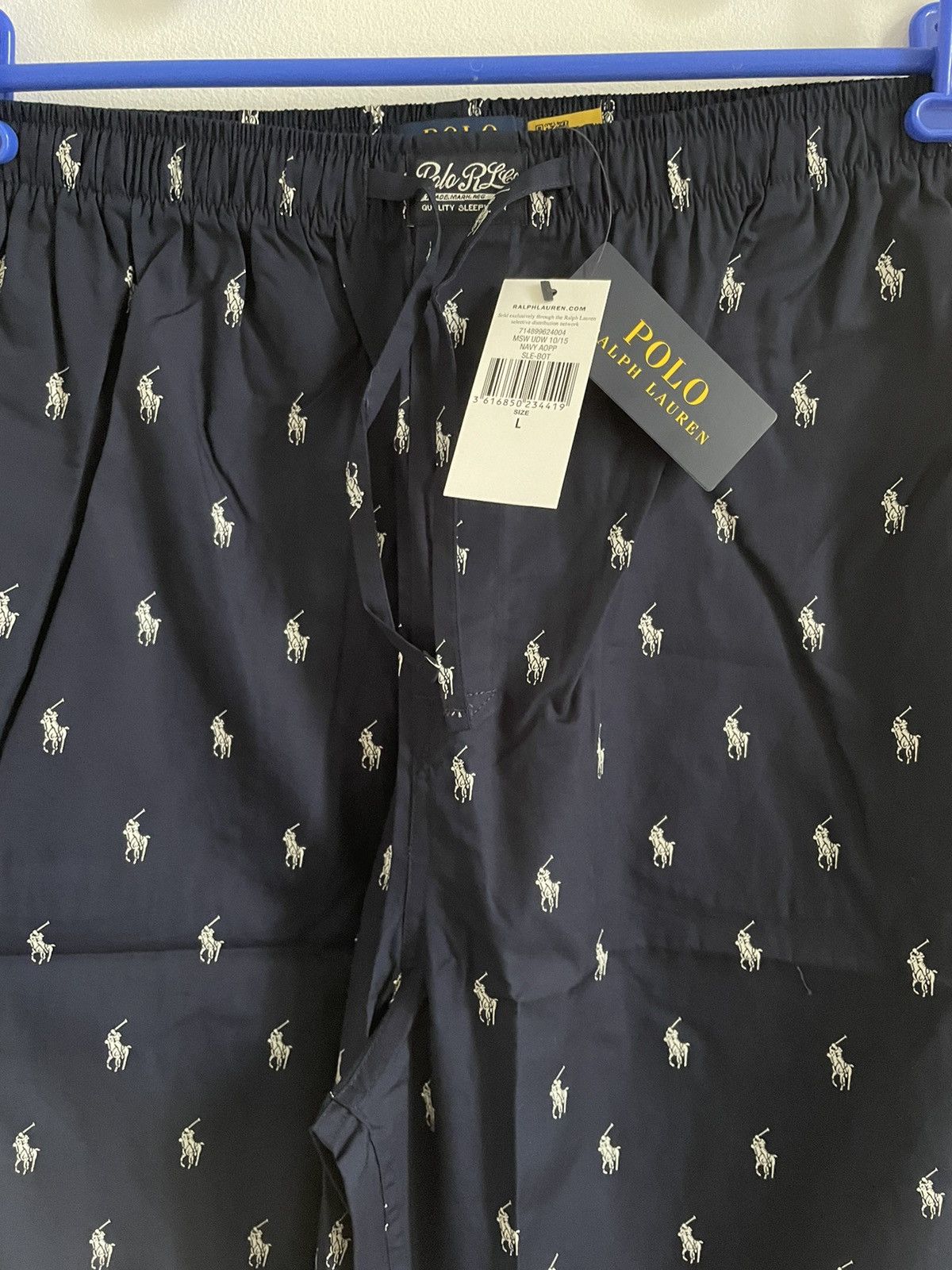 Polo Ralph Lauren × Ralph Lauren Ralph Lauren Pony player Pant size L Navy Size US 35 - 2 Thumbnail