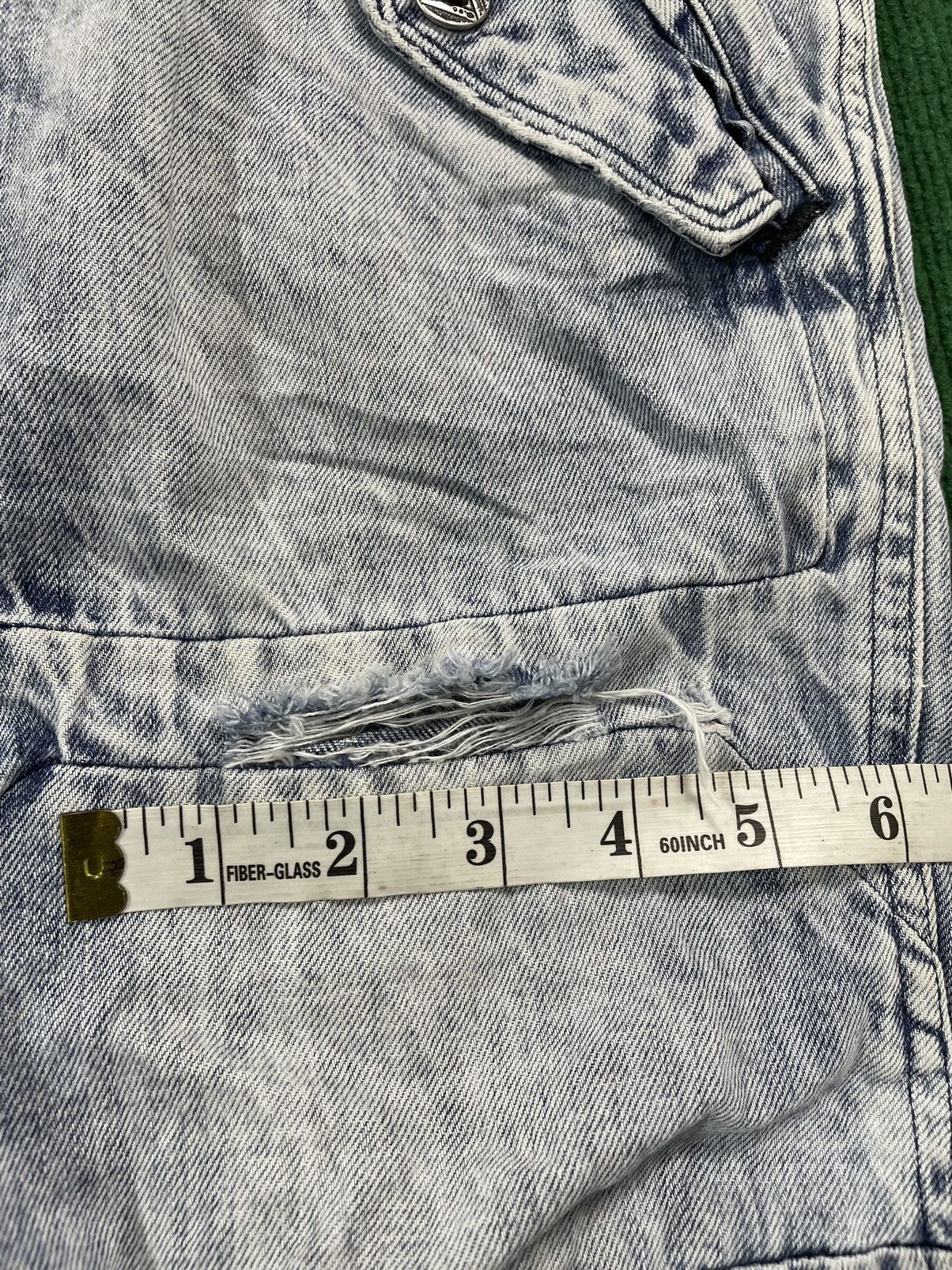 G-Star × If Six Was Nine × Japanese Brand G Star Raw Denim Distressed Look Jeans Size US 31 - 19 Thumbnail