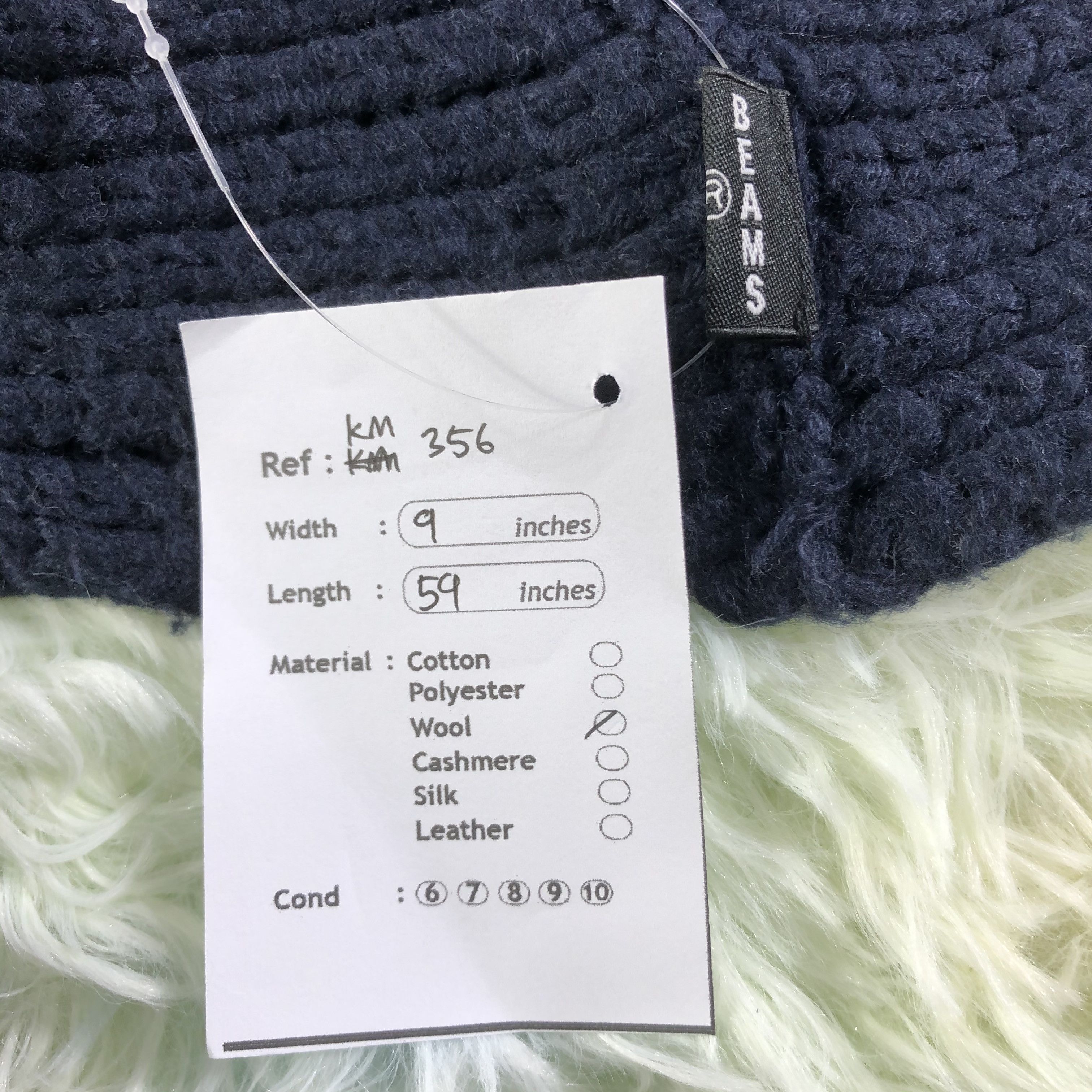 Beams Plus Beams Scarf / Muffler / Neckwear - KM356 Size ONE SIZE - 4 Thumbnail