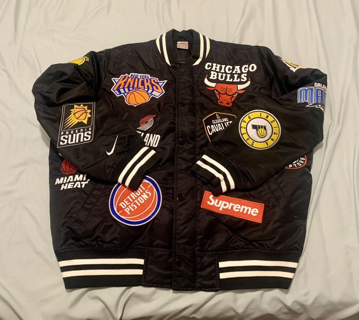 Supreme Supreme x NBA warm up jacket size Medium Size US M / EU 48-50 / 2 - 3 Thumbnail