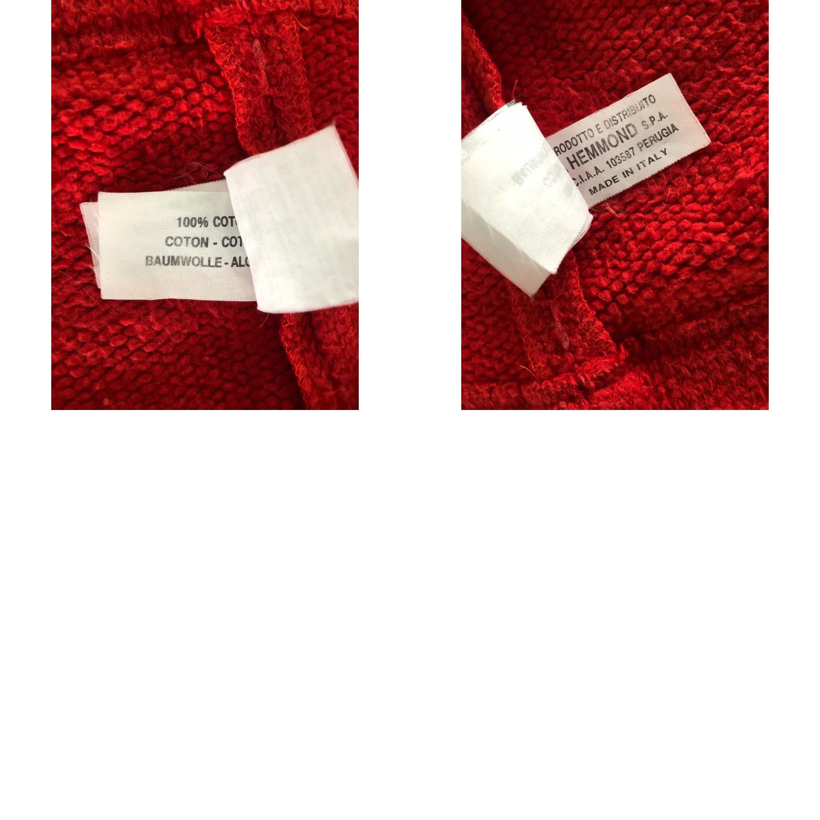 Valentino Valentino Jeans Womens Half Zip Top Size 44 Red Cotton - US Buyer Note - Free Shipping & Customs Size M / US 6-8 / IT 42-44 - 9 Thumbnail