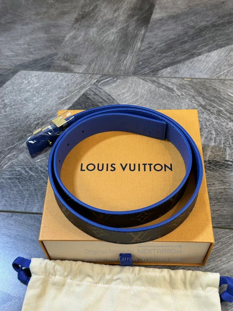Louis Vuitton Louis Vuitton size 90 Classic presbyopic gold toe belt Size ONE SIZE - 2 Thumbnail