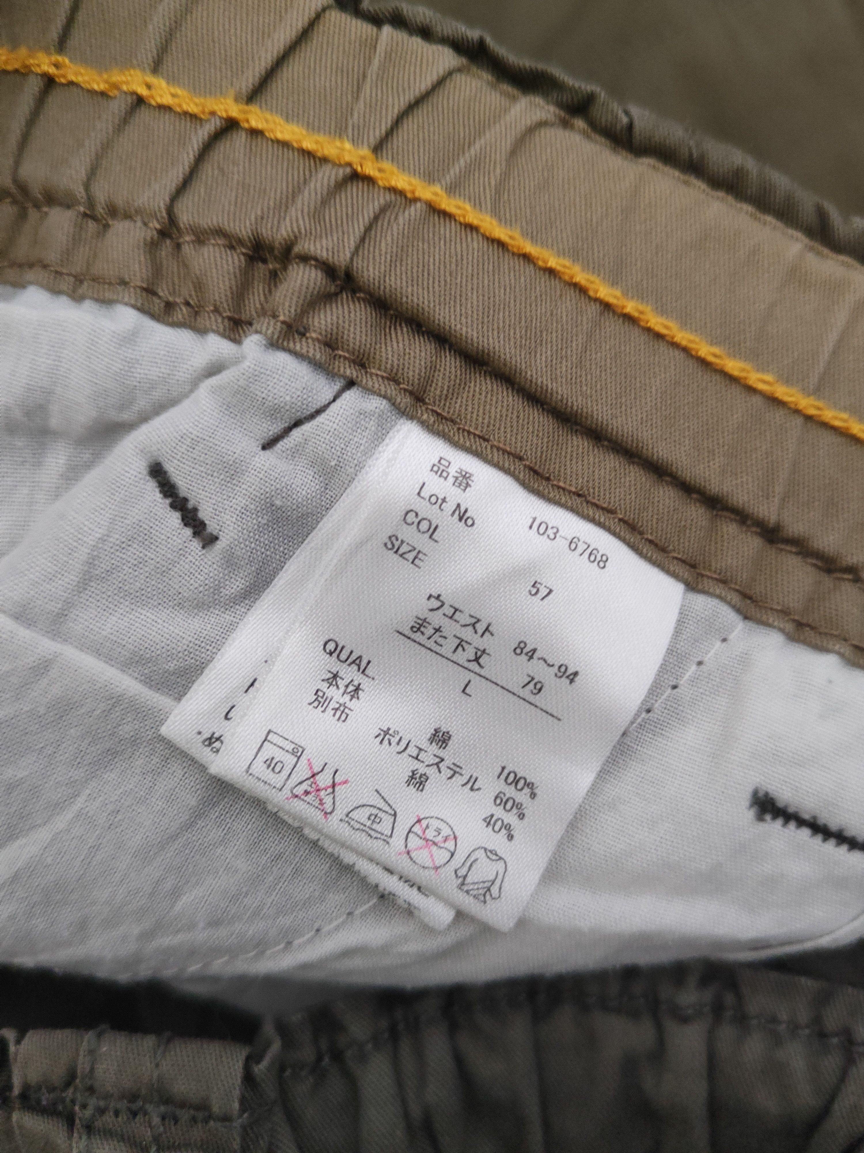 Japanese Brand DL Japanese Brand Dark Olive Multipocket Cargo Pants #2116 Size US 32 / EU 48 - 12 Thumbnail