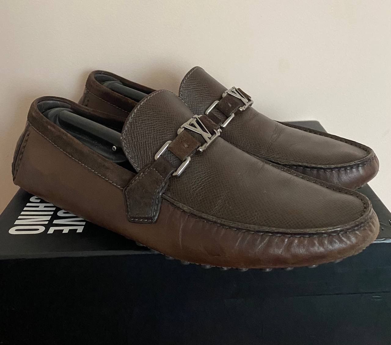 Louis Vuitton Louis Vuitton Brown Hockenheim Driving Moccasins/Loafers Size US 9 / EU 42 - 2 Thumbnail