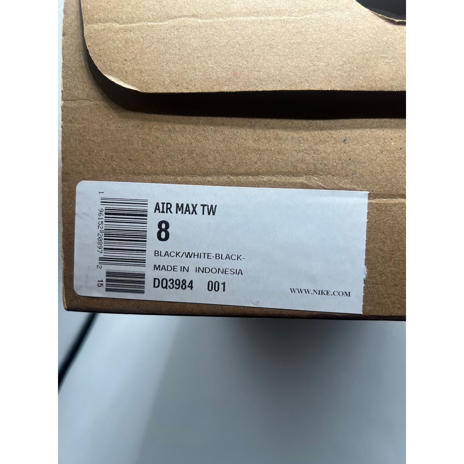 Nike Nike Air Max TW “Black White” size 8 men’s Size US 8 / EU 41 - 7 Thumbnail