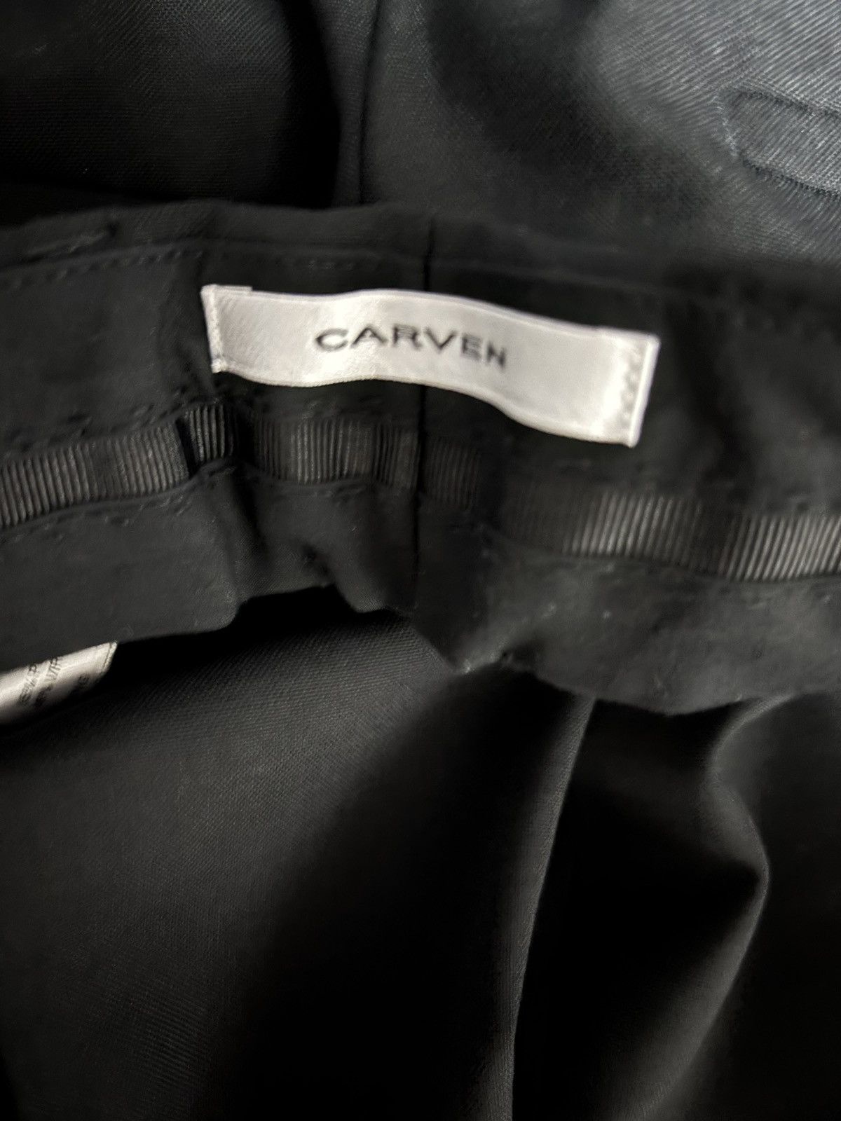 Carven Carven Navy Wool Polyester Pants Size US 32 / EU 48 - 3 Thumbnail