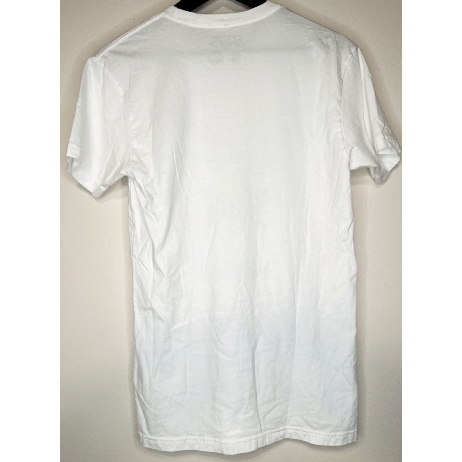 Vintage Mondo Jaws T Shirt Mens S White Movie Graphic Tee Farewell Adieu Quote Size US S / EU 44-46 / 1 - 3 Thumbnail
