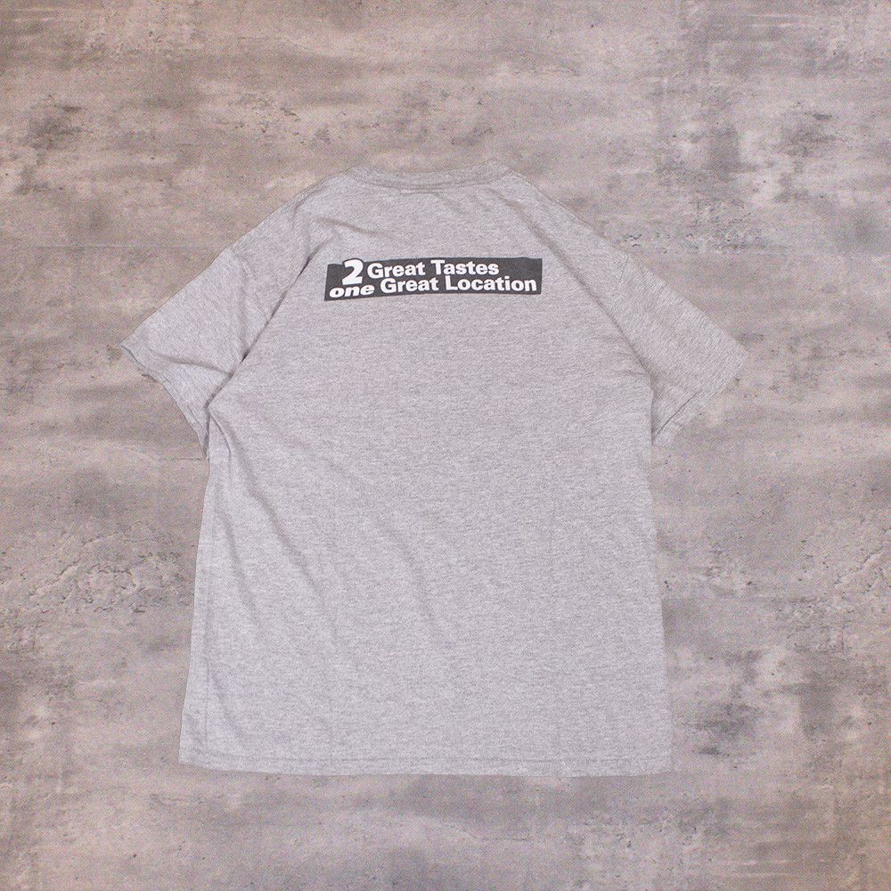 Gildan × Vintage Vintage 1990's KFC Taco Bell 2 in One Promo Grey T-Shirt Size US M / EU 48-50 / 2 - 2 Thumbnail