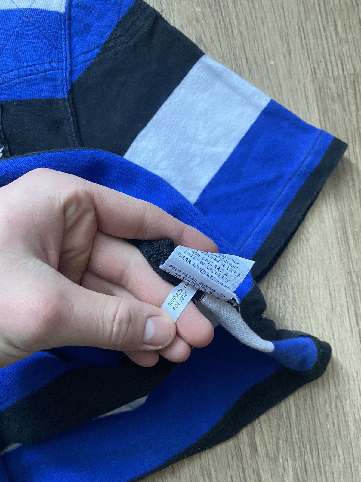 Vintage Vintage Polo Ralph Lauren Football Club Rugby Shirt Y2K Size US L / EU 52-54 / 3 - 5 Thumbnail