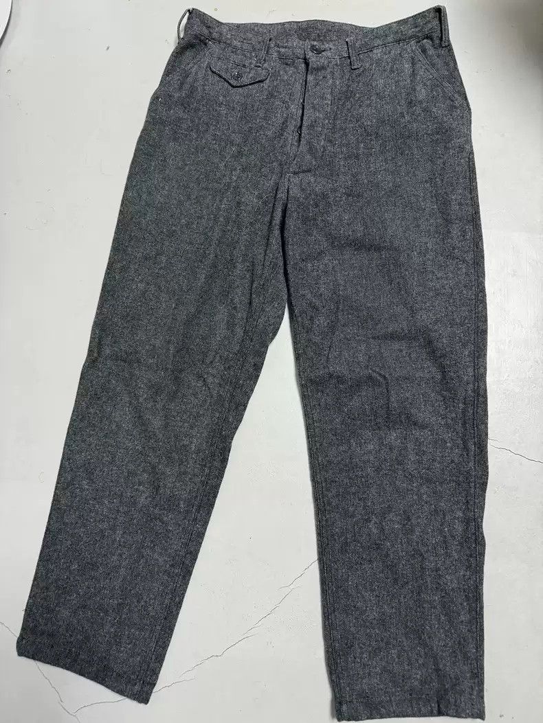 image of Freewheelers Woolen Officer's Trousers in Grey, Men's (Size 32)