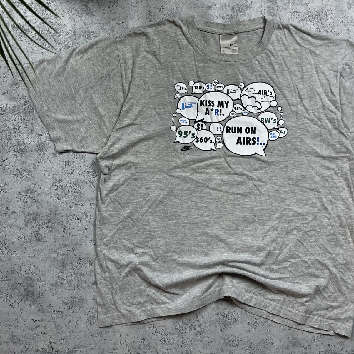 Nike 00s NIKE AIR MAX VINTAGE Y2K OVERSIZED RETRO TEE T-SHIRT Size US XL / EU 56 / 4 - 2 Thumbnail