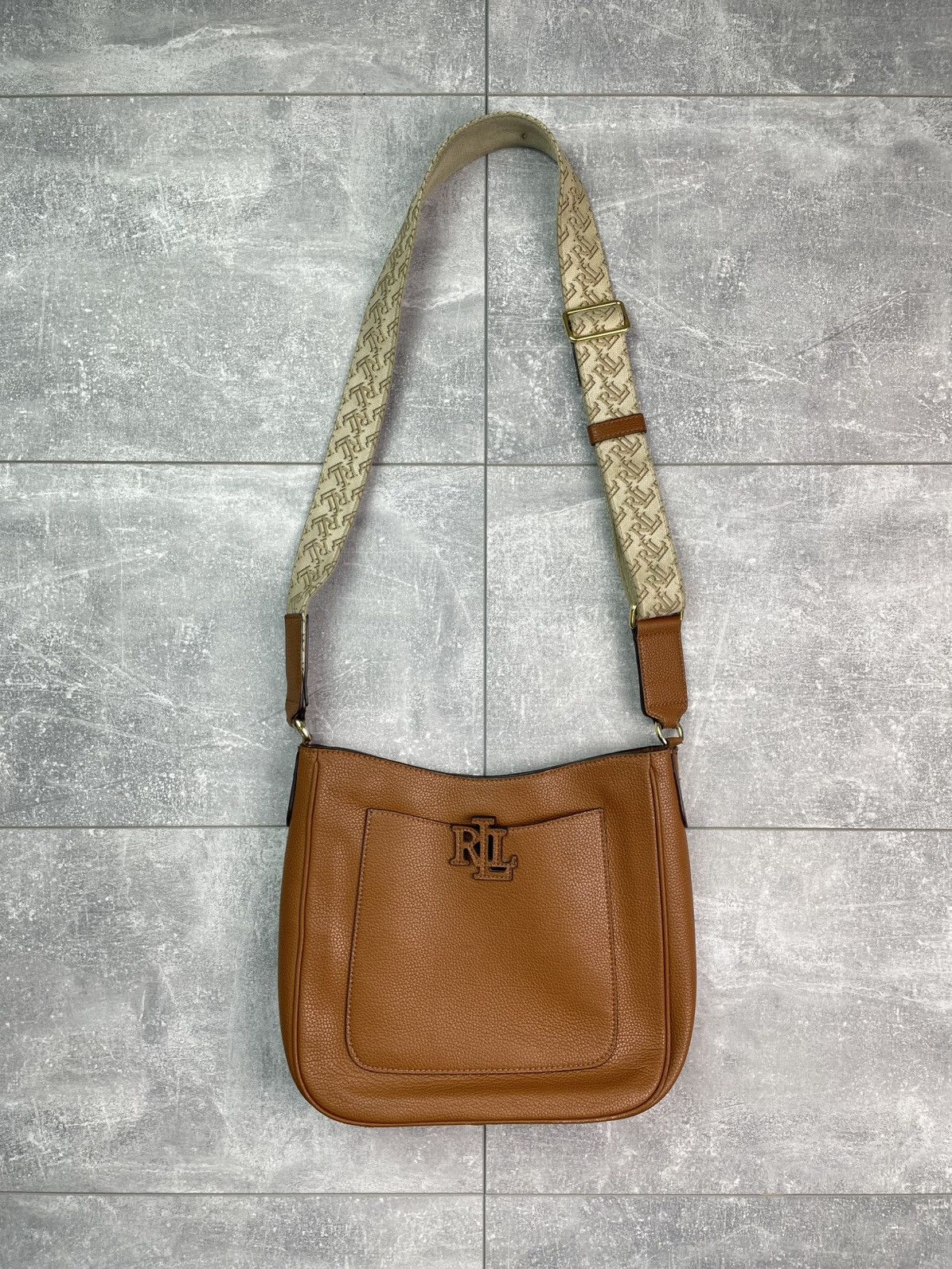 Lauren Ralph Lauren Lauren Ralph Lauren Cameryn Crossbody Bag Leather Size ONE SIZE - 1 Thumbnail