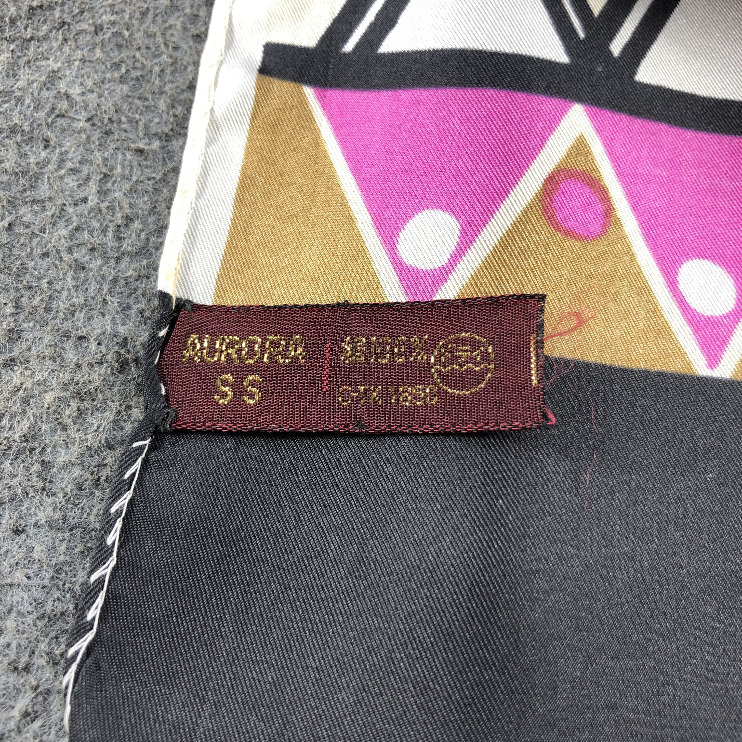 Vintage Bari Dis Como Luxury Silk Stole Silk Scarf M1129 Size ONE SIZE - 5 Thumbnail