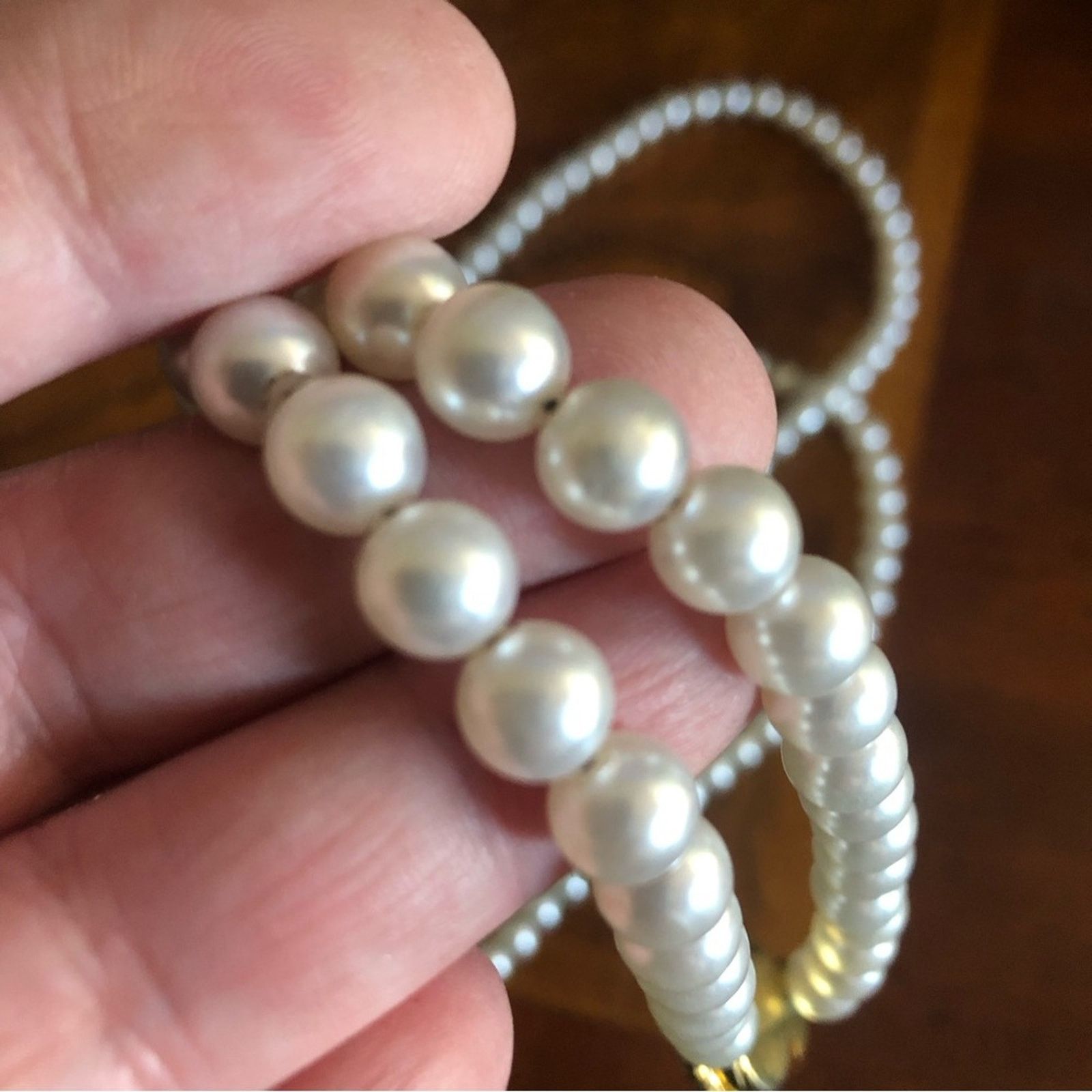Vintage Vintage extra long length classic white pearl necklace Size ONE SIZE - 8 Thumbnail