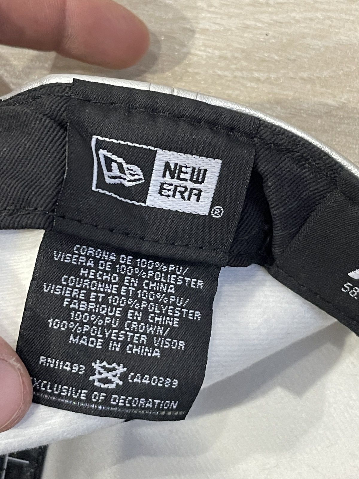 New Era LA Kings 50th Anniversary SILVER Hat cap New Era 59 fifty Size ONE SIZE - 8 Thumbnail
