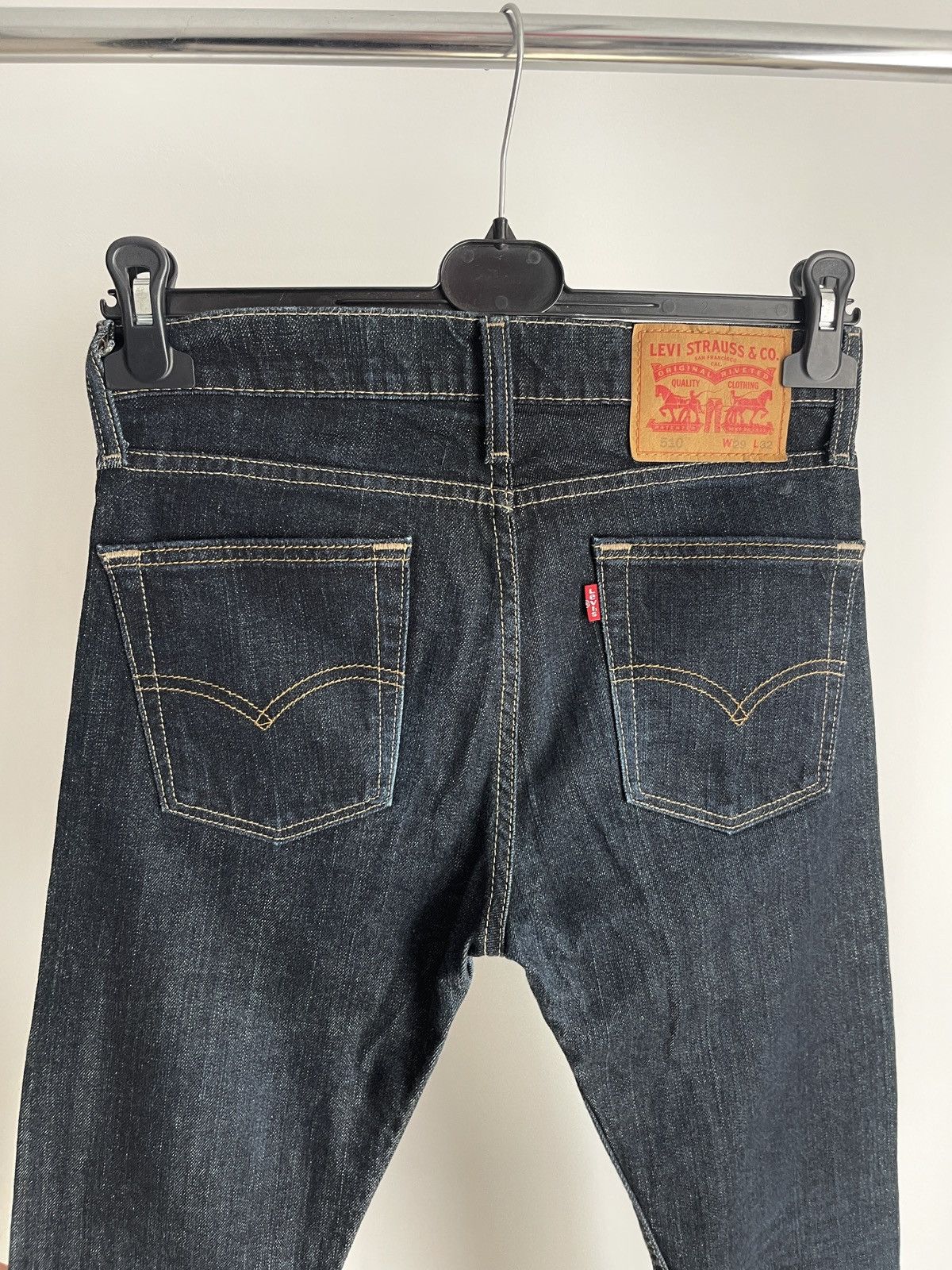 Levi's Levis 510 Vintage Denim Jeans Size W29 L32 Size US 29 - 4 Thumbnail