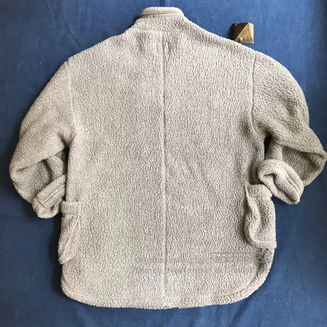 Porter Classic gray fleece jacket with zipper and pocket. Size US L / EU 52-54 / 3 - 2 Thumbnail