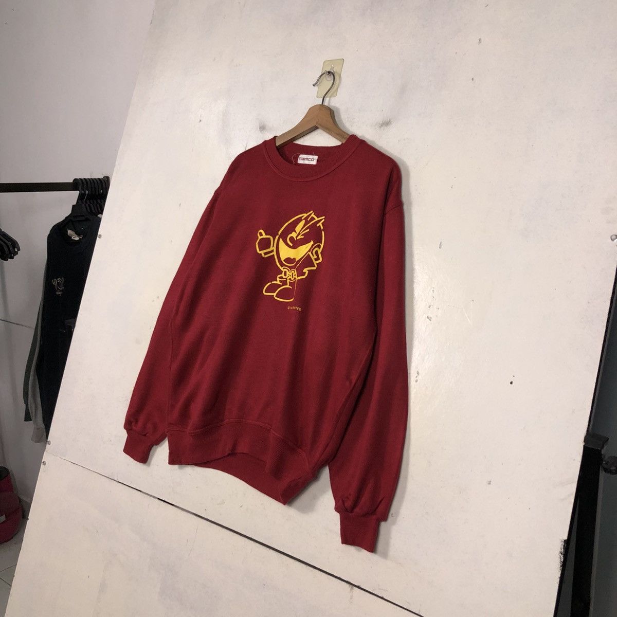 Japanese Brand 📌Vintage Sweatshirt Crewneck Namco Limited Big Logo Size US M / EU 48-50 / 2 - 4 Thumbnail