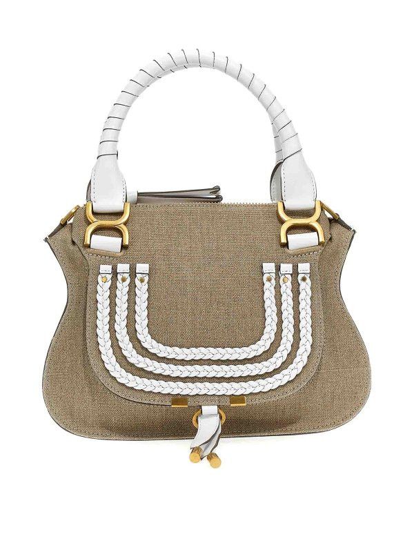 Chloe o1loc1c1024 Size: OS / Marice Small Carry Bag in White Size ONE SIZE - 1 Thumbnail