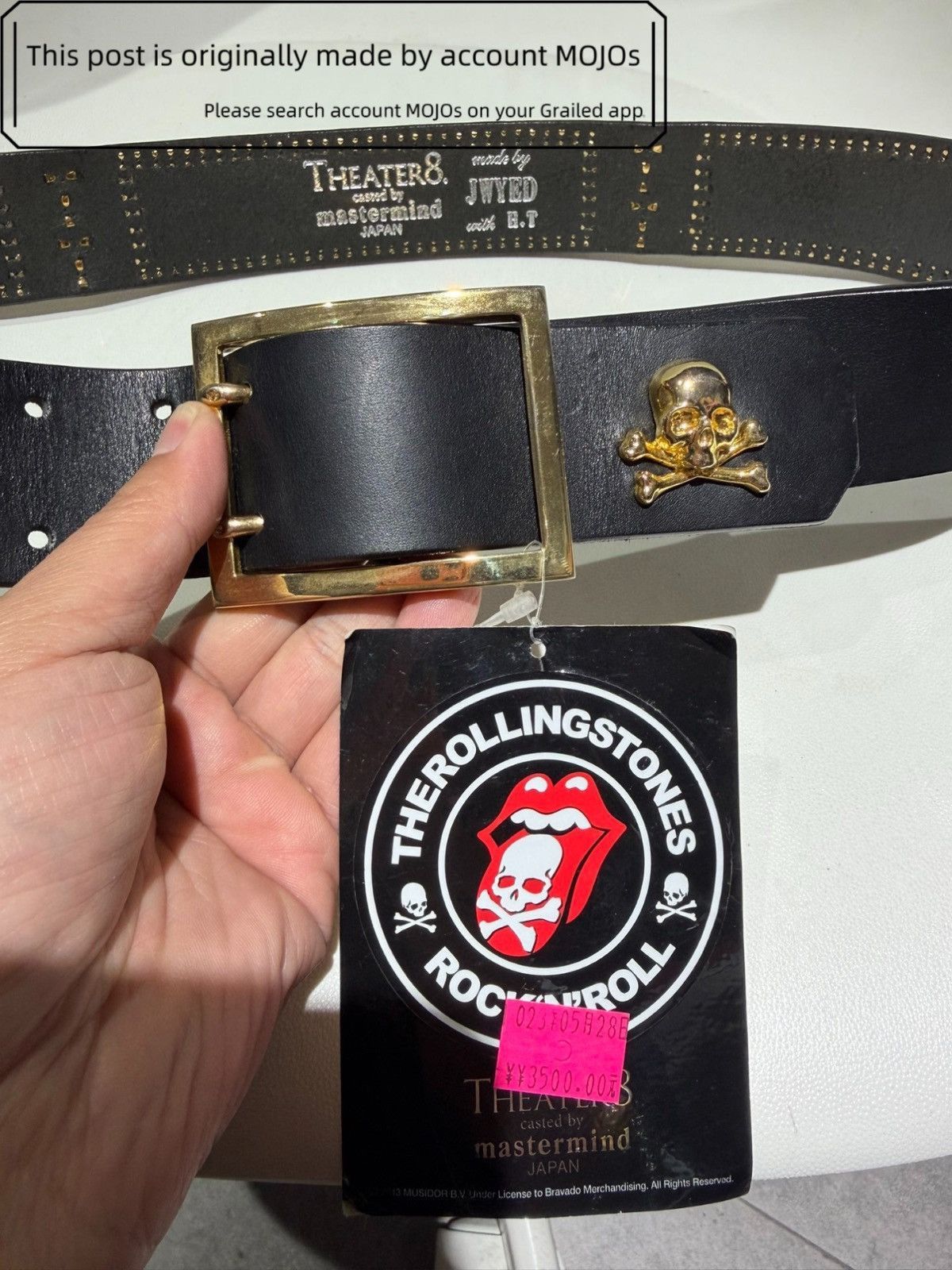 Mastermind Japan Mastermind Japan x YoBoss Skull Silver Buckle