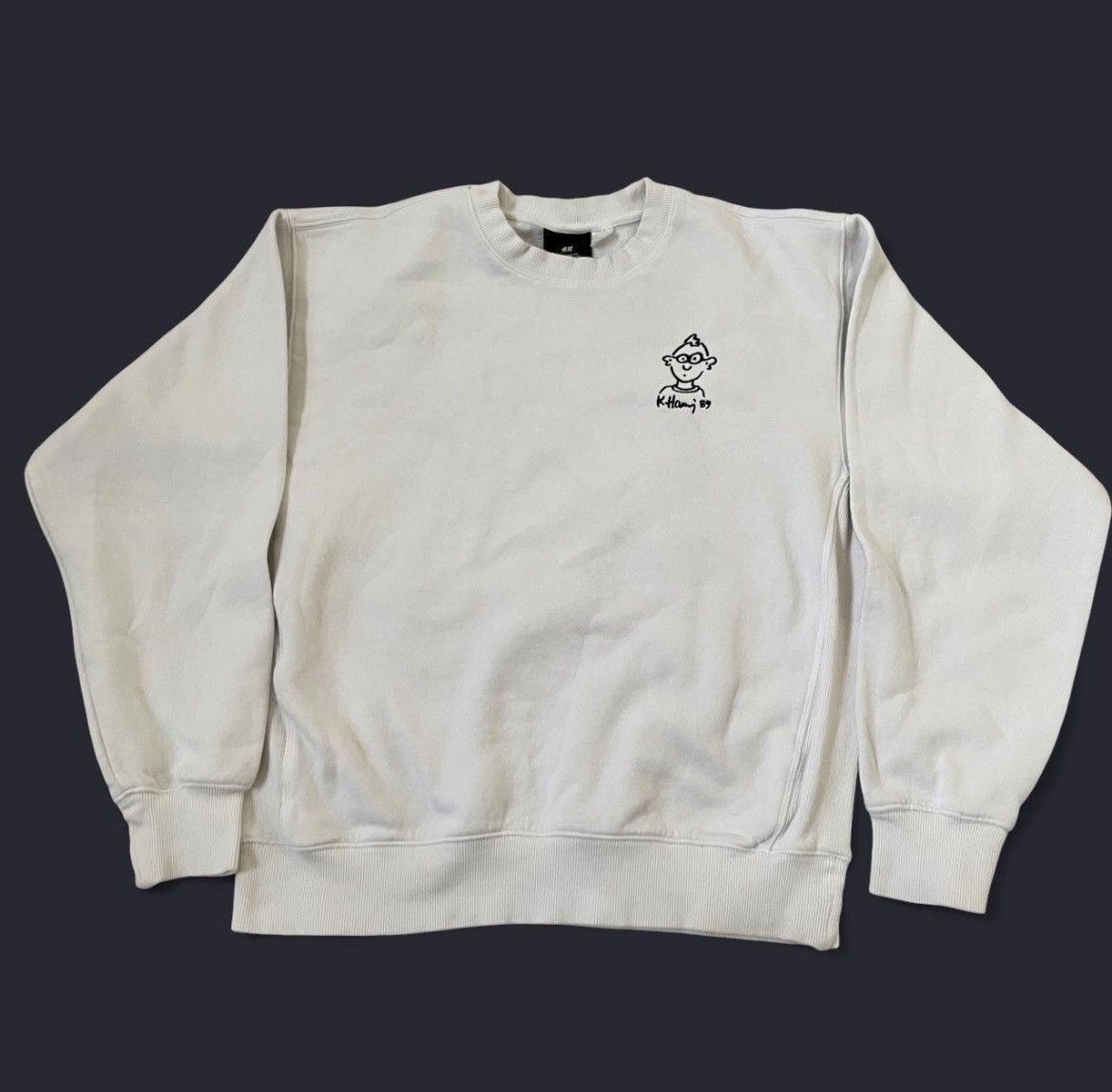 H&M × Keith Haring H&M x Keith Haring '89 Self-Portrait Oversized Crewneck Size US S / EU 44-46 / 1 - 1 Thumbnail