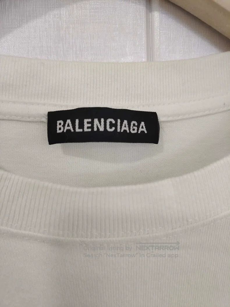 Balenciaga Balenciaga Alphabet Printed Crewneck Short Sleeve Size US M / EU 48-50 / 2 - 3 Thumbnail