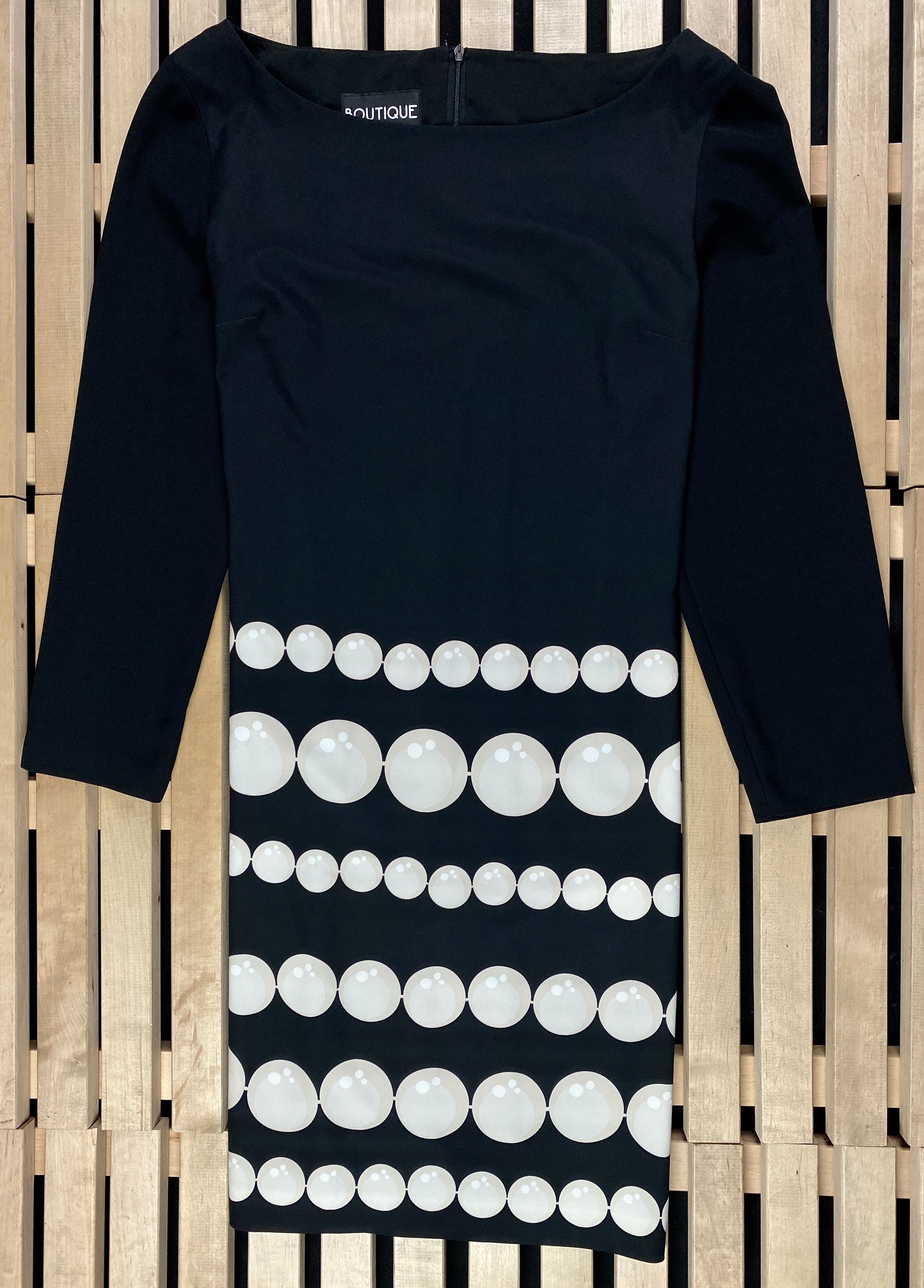 Moschino Womens Long Sleeve Dress Boutique Moschino Size UK 16 US 14 Size XL / US 12-14 / IT 48-50 - 1 Thumbnail