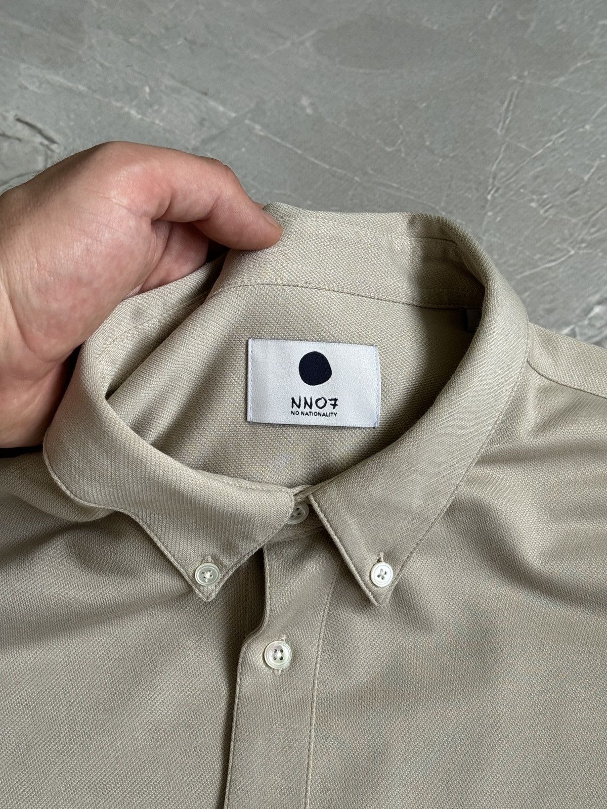 NN07 NN07 No Nationality Falk Shirt Beige Slim Fit Size US XL / EU 56 / 4 - 9 Thumbnail