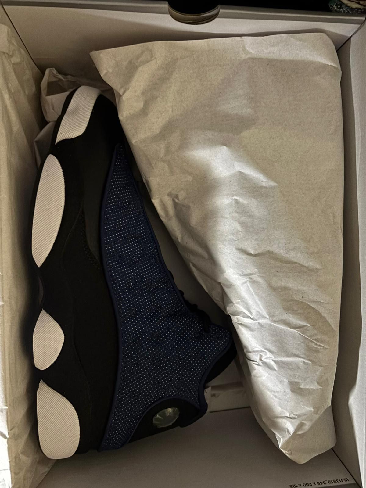 Jordan Brand Nike Air Jordan 13 Retro Black "University Blue" Size US 11 / EU 44 - 8 Thumbnail