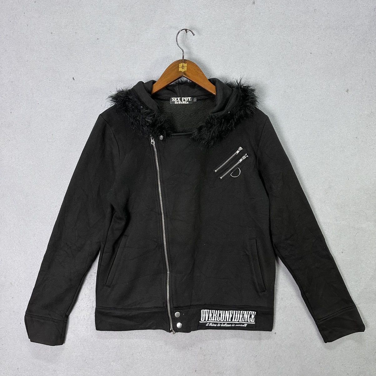 Sex Pot ReVeNGe Vintage Sex Pot Revenge Fur Hood Jacket Punk Size US L / EU 52-54 / 3 - 1 Thumbnail