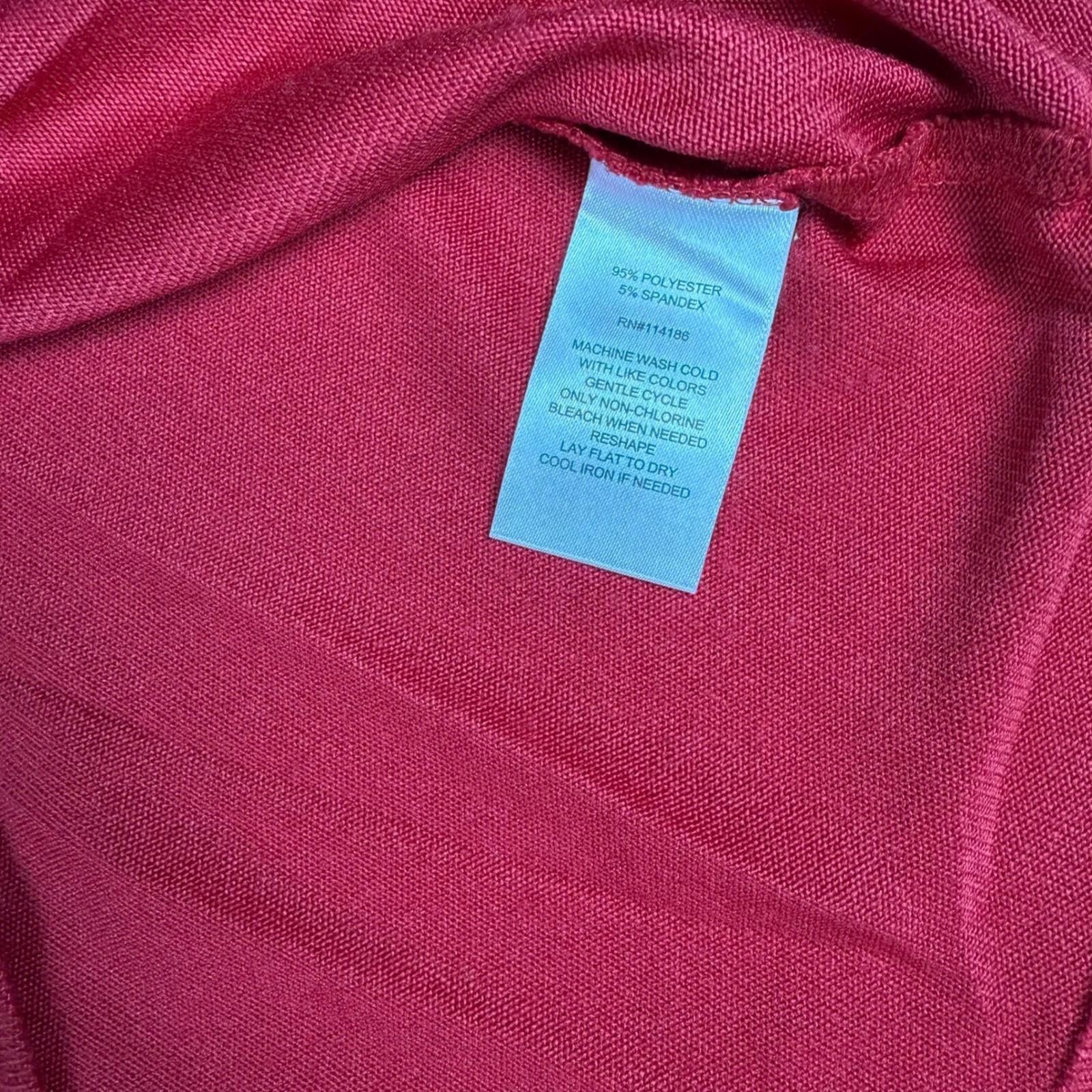 Other Retrology Womens Vixen Red Paris Eiffel Tower Rhinestone NWT Size S / US 4 / IT 40 - 7 Thumbnail